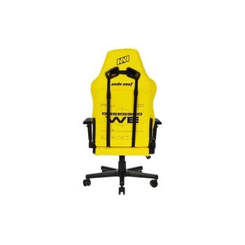 GAMING CHAIR ANDASEAT NAVI EDITION UP TO 120 KGLEATHERYELLOW AD19 05 Y PV 3 500x500 1