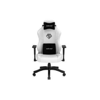 GAMING CHAIR ANDASEAT PHANTOM 3 UP TO 120 KGLEATHER WHITE 1 500x500 1