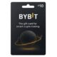 gift card bybit 10 1