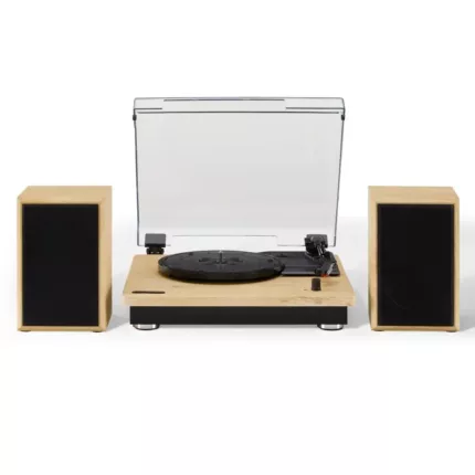 brio record player with speakers