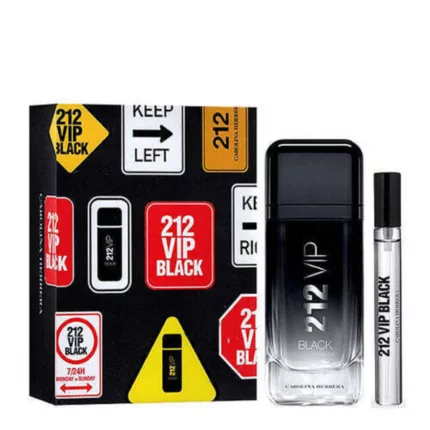 carolina herrera vip men black set edp 100ml 15ml