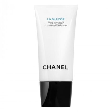 chanel anti pollution cleansing cream to foam
