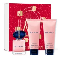giorgio armani my way gift set edp 50ml body lotion 75ml shower gel 75ml 4