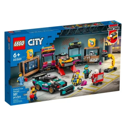 lego city 60389 avtomobilnaya masterskaya