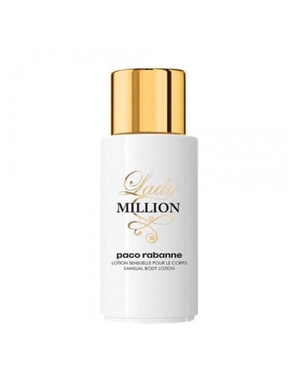 paco rabanne lady million 200ml body lotion