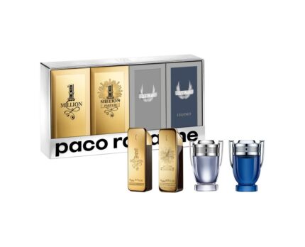 paco rabanne mens collection miniatures gift set 4 x 5ml